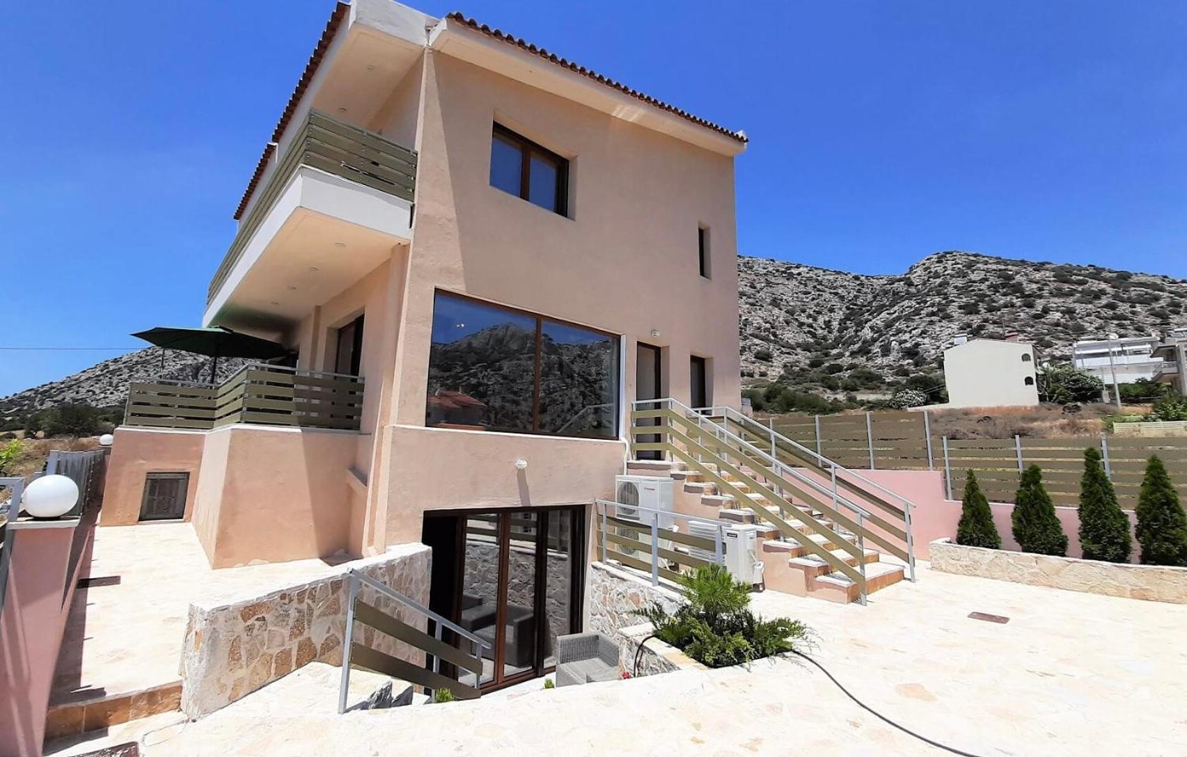 Villa Poseidonos By The Sea Sounion Esterno foto